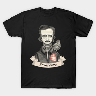 Edgar Allan Poe - Nevermore T-Shirt